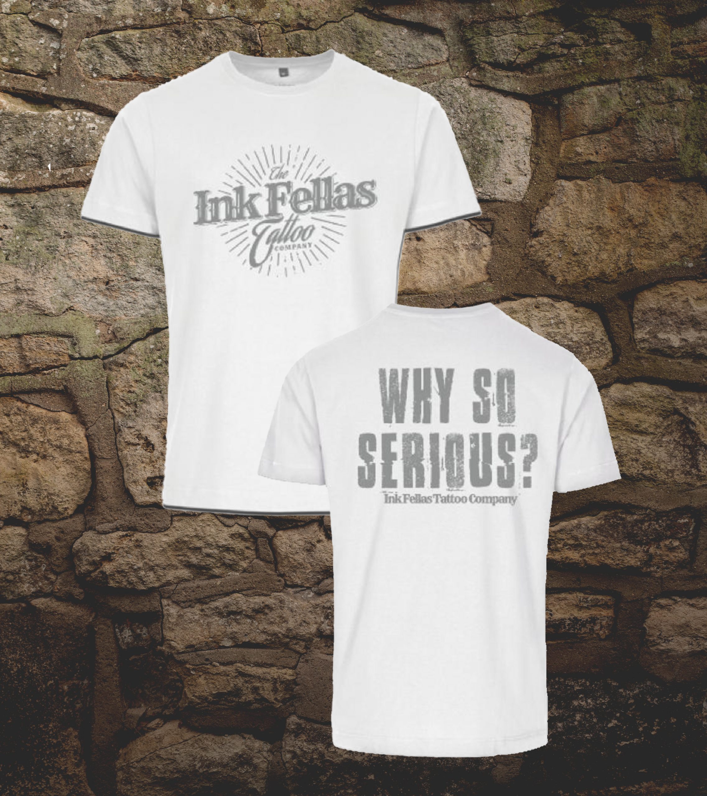 Ink Fellas "Why so serious?" T-shirt
